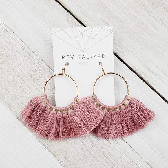 revitalized 》Tassel Fringe Earrings - Picture 2 of 3